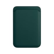 Leather Wallet Saddle (Sequoia Green)