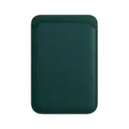Leather Wallet Saddle (Sequoia Green)