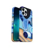 iPhone 12 Pro Max Silicone – Blue - Image 5