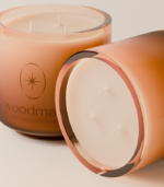 Festive Old Copper Candle – Glass - Image 2