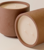 Festive Sepia Candle – Concrete - Image 2