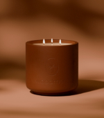 Festive Sepia Candle – Concrete - Image 4