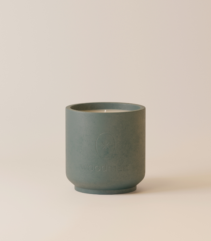 floral-everglade-candle-concrete.jpeg Floral Everglade Candle – Concrete - Image 1