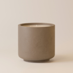 Floral Old Copper Candle – Concrete