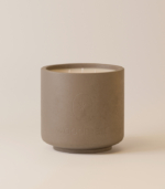 Floral Old Copper Candle – Concrete