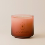 Gourmand Sepia Candle – Glass