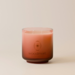 Woody Sepia Candle – Glass