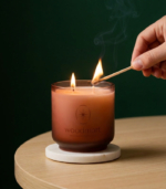 Woody Sepia Candle – Glass - Image 3