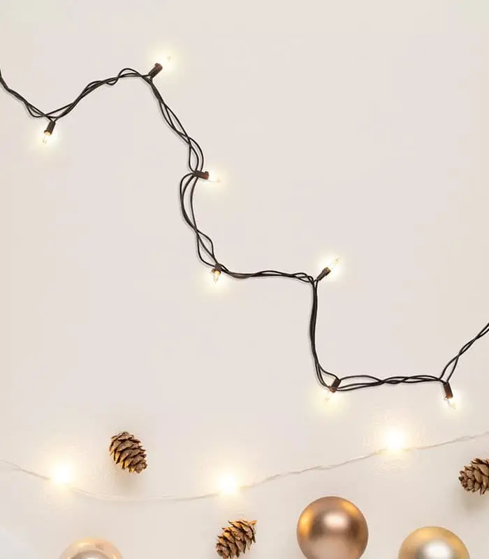 Mini Christmas Lights Clear - Image 3