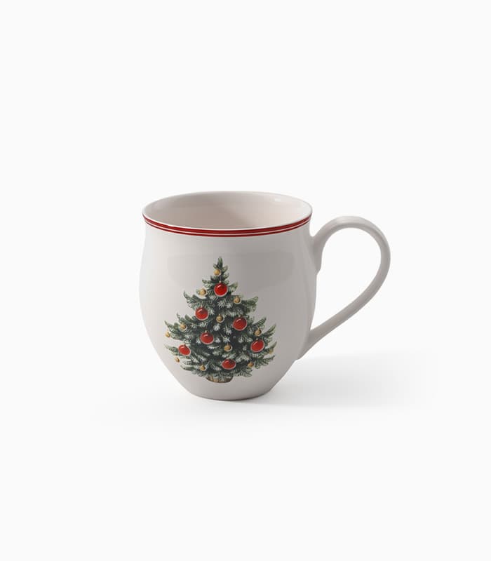 mug-with-a-christmas-tree-print.jpeg Mug with a Christmas tree print - Image 1