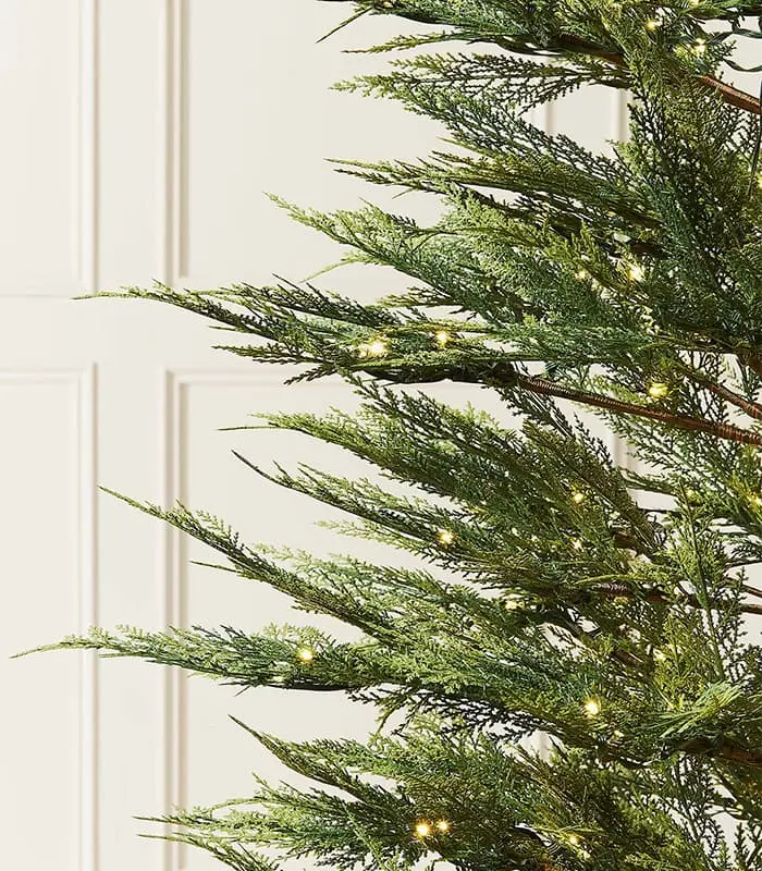 Pre-Lit Cypress Fir Christmas Tree - Image 2