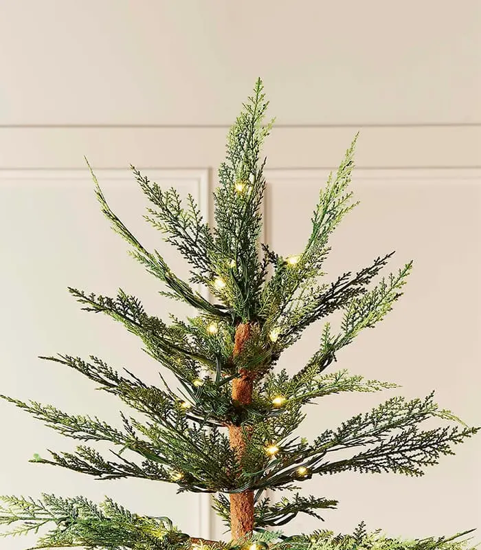 Pre-Lit Cypress Fir Christmas Tree - Image 3