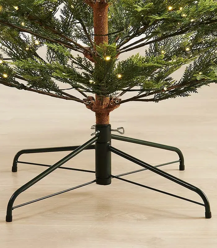 Pre-Lit Cypress Fir Christmas Tree - Image 4