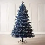 Pre-Lit Sapphire Blue Christmas Tree