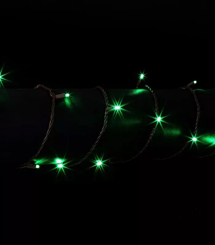 Wide Angle LED Green Christmas Light - Image 3