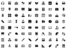 320 Education Glyph Icons - Image 3