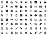 320 Education Glyph Icons - Image 3