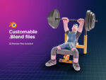 3D Pack & 3D Elements object - Image 5