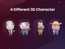 3D Cute Animal Characters - Image 3