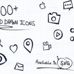 500+ Epic Hand Drawn Icons