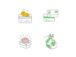 58 Cute Outline Vector Illustrations - Image 5