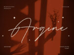 Argine Elegant Signature Font