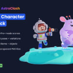 AstroClash: 3D Character Pack