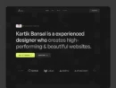 Aura - Dark Personal Portfolio Framer Template - Image 2