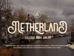 Baynois Vintage Monoline Font - Image 4
