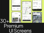 Bike Ride Tracker App UI Kit - Image 5