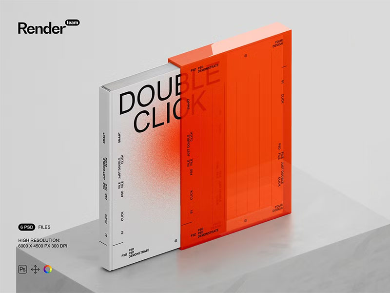 book-mockup-set.jpeg Book Mockup Set - Image 1