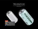 Can video mockup 33cl. (12 oz.) - Image 6