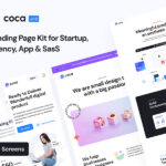Coca - SaaS Landing Page Kit V1