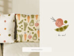 Cute cartoon watercolor vegetables - Image 2