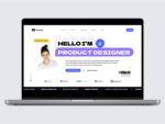 Designer Portfolio Hero Section - Image 4