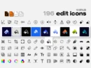 Edit icons set (+Logo examples)