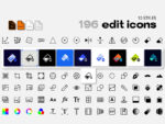 Edit icons set (+Logo examples)