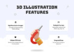 Hand Gesture Labor Day 3D Icon - Image 2