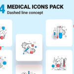 Icons Pack For Covid and Medical