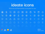 ideate icons - minimal Vector icons