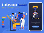 Inteam - Illustration Set