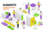 Isometric Ui Illustration kit - Image 2