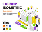 Isometric Ui Illustration kit