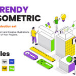 Isometric Ui Illustration kit