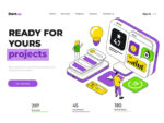 Isometric Ui Illustration kit - Image 5