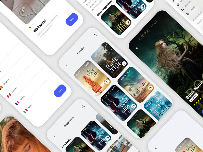 Kleio Book Listening App UI Kit - Image 3