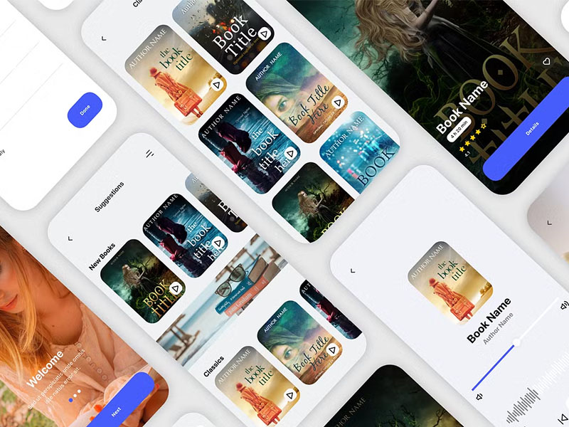 Kleio Book Listening App UI Kit - Image 4