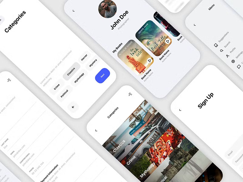 Kleio Book Listening App UI Kit - Image 6