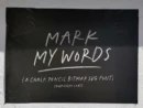 Mark My Words Bitmap SVG Font