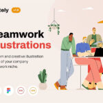 Mately - Teamwork Illustrations